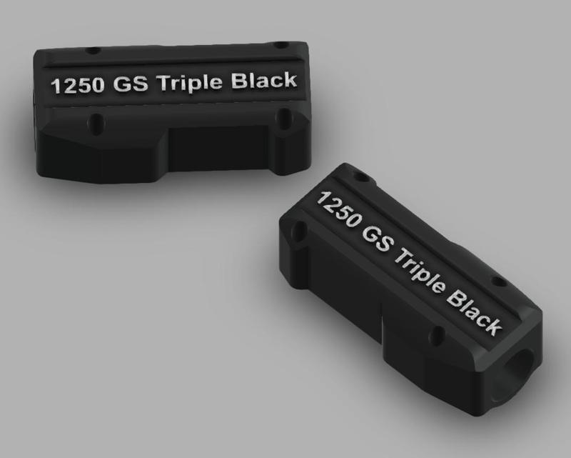 Crash Bar Protector for BMW R1300 GS Triple Black V.2 - 3D Printable