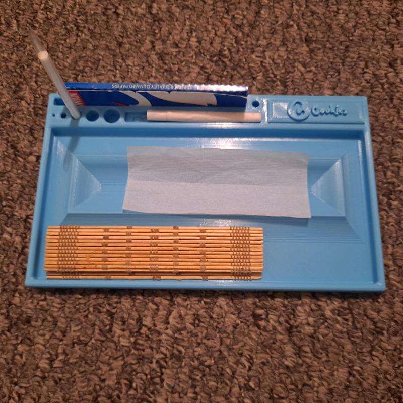 Cookies Cannabis Weed Rolling Tray Supportless