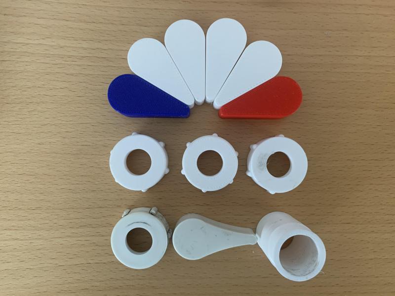 RV Water Valve Knob and Nut/Cap