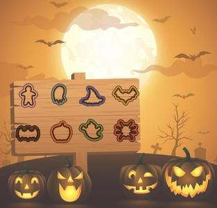 Cookie cutters halloween set of 8