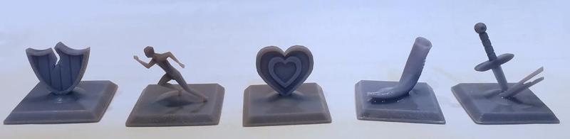 Tokens for ASOIAF Tabletop Miniatures Game