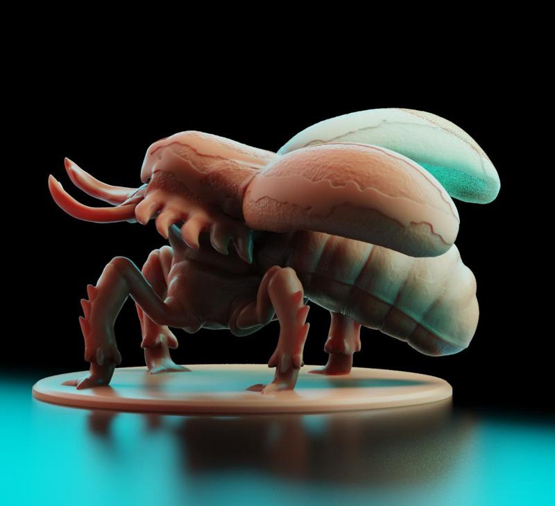 Beetle - Final Fantasy XI Fan Sculpt