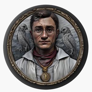 Harry Potter (Harry Potter) medallion pendant