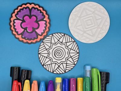 Flower Coloring Pack 4 DIY