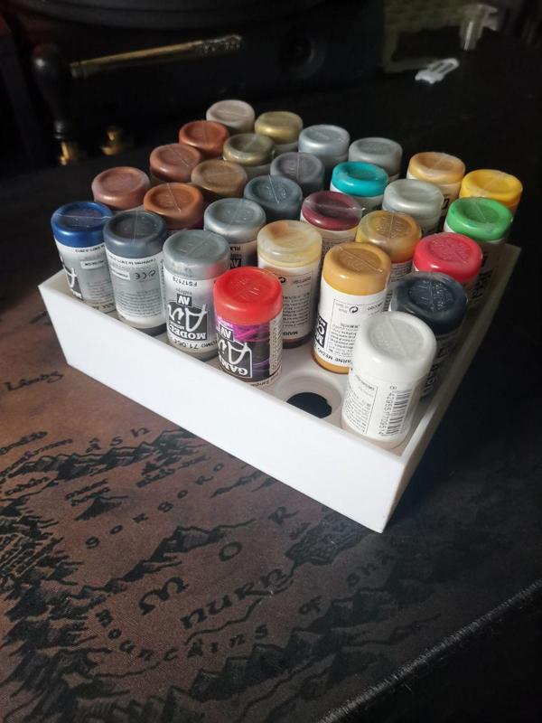 IKEA Alex miniature paint sorting box