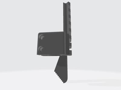 Buckmark Gas Pedal and Rail