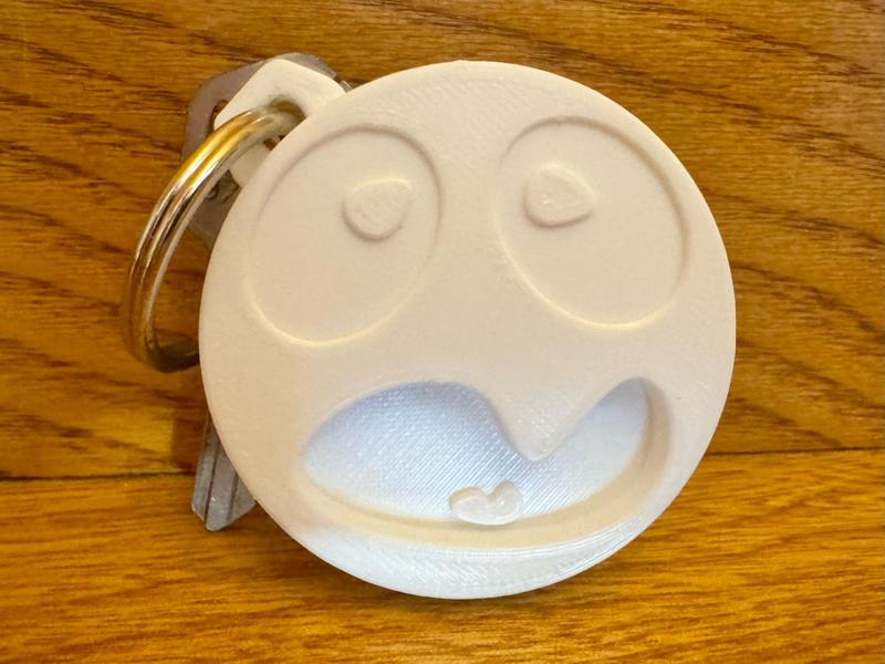 Scared face