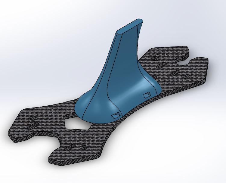 Turtle Mode Shark Fin STX225 Frame