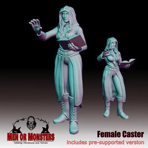 Female Caster - Sorcerer - Wizard - Witch