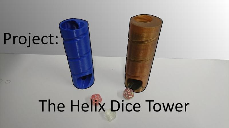 The Helix Dice Tower