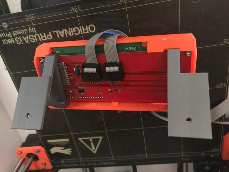 Prusa i3 Mk2 LCD Mount Holder Bracket