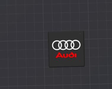 Audi keychain 