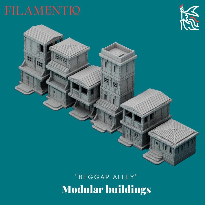 Beggar Alley modular buidlings