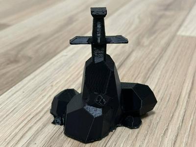 Gaming Gpu Holder Sword in stone for rtx 2060