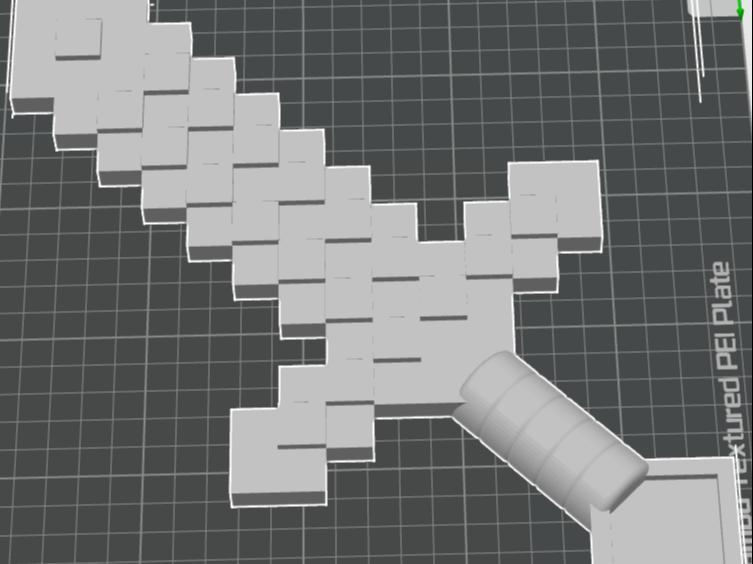 Minecraft Diamond Sword
