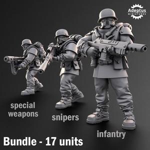 Infantry Bundle. Koelner Regiment. Imperial Guard