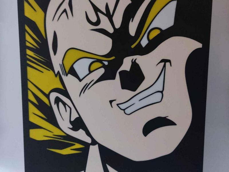 Majin Vegeta Lightbox