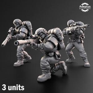 Snipers. Warden Regiment. Imperial Guard