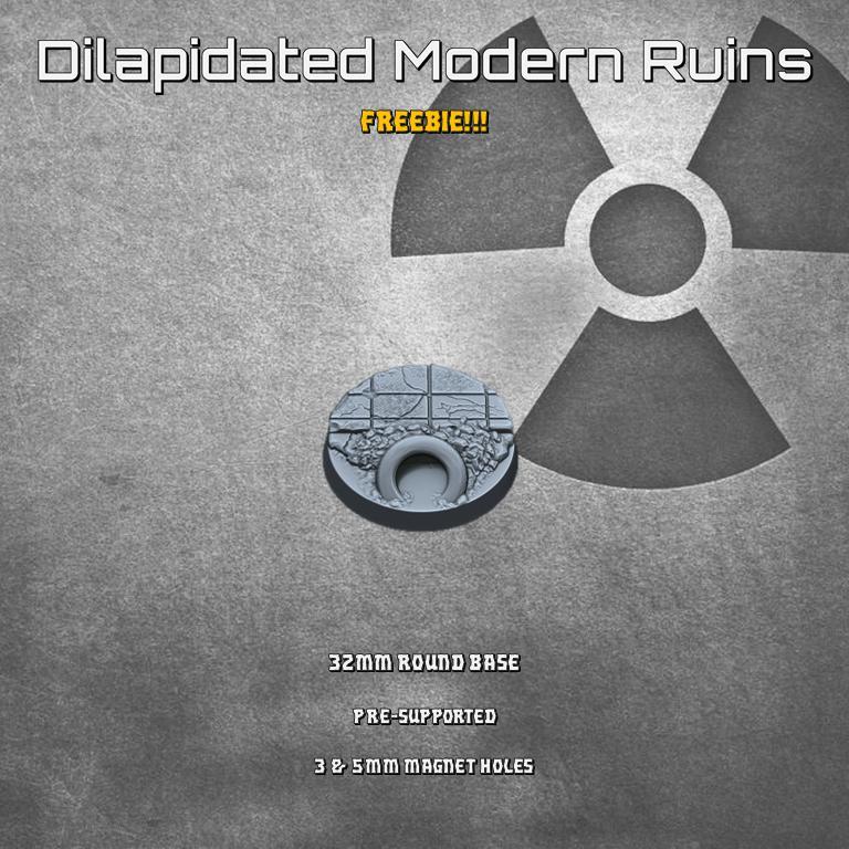 Dilapidated Modern Ruins Freebie