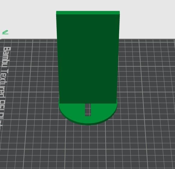 3in Diameter Electronic Plate Sled Prototype (with gap for wires)
