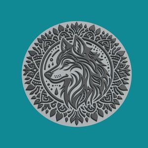Wolf Medallion