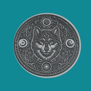 Wolf Print Model