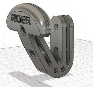 Suport Motorcycle Helmet Wall