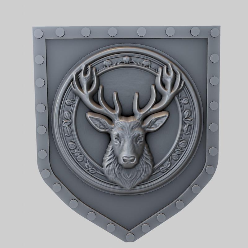 Deer Animal Wall Deer Animal Bust for CNC Router Laser & 3D Printer