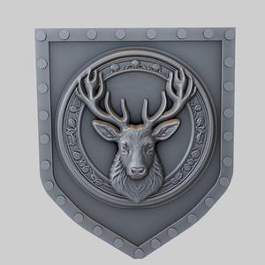 Deer Animal Wall Deer Animal Bust for CNC Router Laser & 3D Printer