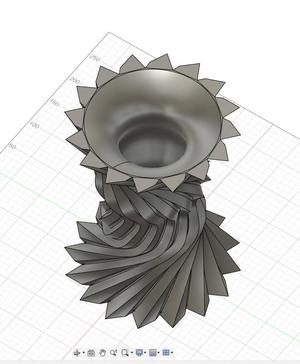 asymmetrical vase v2