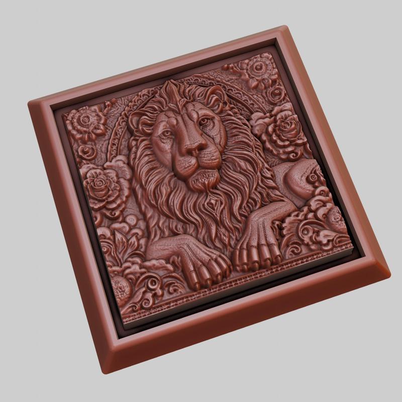 lion Animal 3D Model for CNC Router Laser & 3D Printer