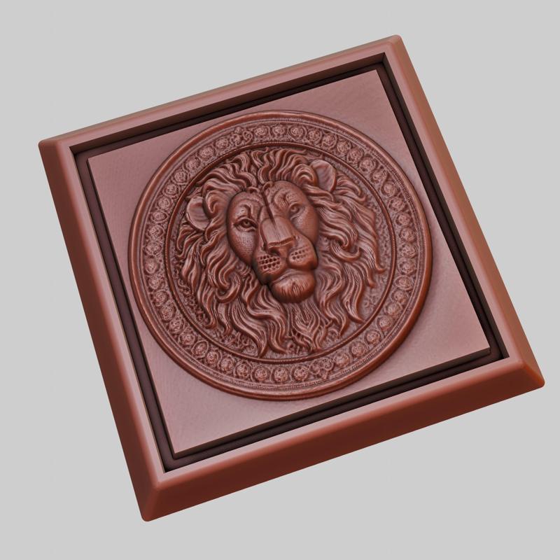 lion Animal 3D Model for CNC Router Laser & 3D Printer