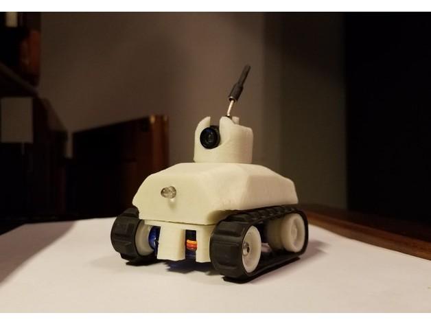 Tiny Servo Driven FPV RC Tank - Tiny Trak