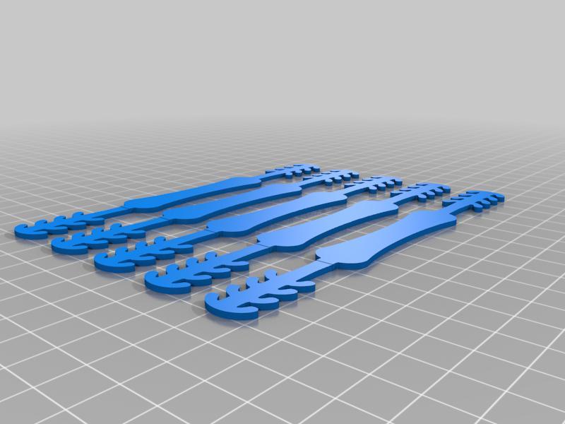Face Mask Clip (Small Print for Smaller Printers)