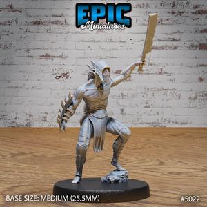 Lower Devil Warrior Sword ‧ DnD Miniature ‧ Tabletop Miniatures ‧ Gaming Monster ‧ 3D Model ‧ RPG ‧ DnDminis ‧ STL FILE