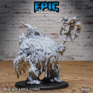 Candle Wax Golem Roar ‧ DnD Miniature ‧ Tabletop Miniatures ‧ Gaming Monster ‧ 3D Model ‧ RPG ‧ DnDminis ‧ STL FILE