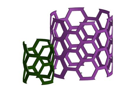 Parametric Hexagonal Plant Trellis