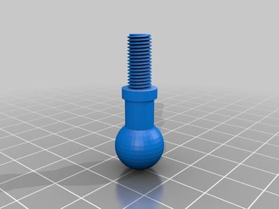 Rótula con tornillo para trípode