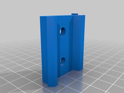 Mini Blind hanger clip and end cap
