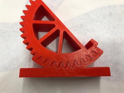 Phone Stand gear look adjustable