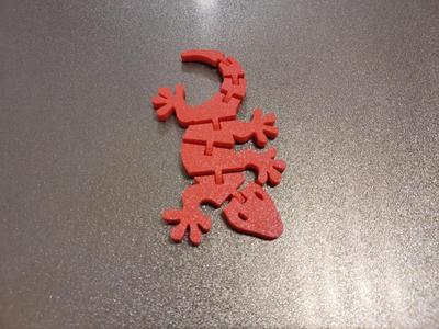 Gecko full flexi toy