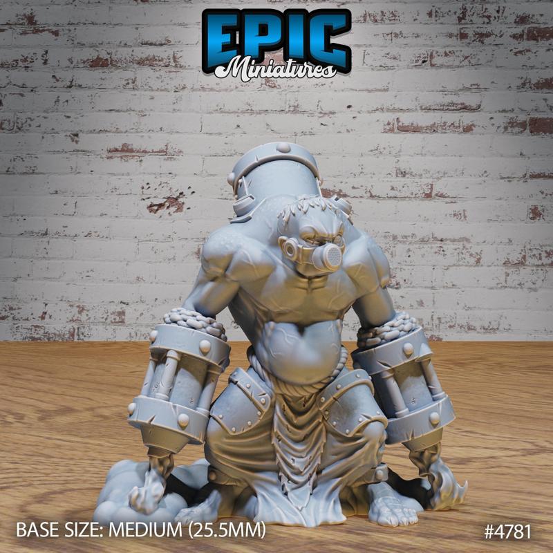 Steam Servant Cloud ‧ DnD Miniature ‧ Tabletop Miniatures ‧ Gaming Monster ‧ 3D Model ‧ RPG ‧ DnDminis ‧ STL FILE