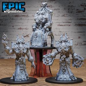Mind Emperor Set ‧ DnD Miniature ‧ Tabletop Miniatures ‧ Gaming Monster ‧ 3D Model ‧ RPG ‧ DnDminis ‧ STL FILE