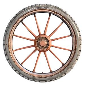 Vintage Carriage Wheel