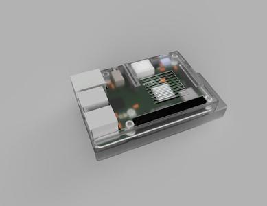 Artillery Sidewinder X1 Raspberry PI B+ case V1.1