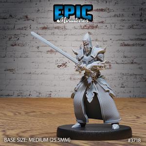 Cult Knight Sword ‧ DnD Miniature ‧ Tabletop Miniatures ‧ Gaming Monster ‧ 3D Model ‧ RPG ‧ DnDminis ‧ STL FILE