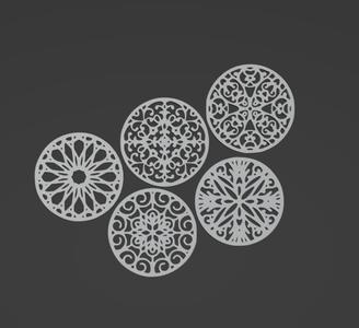 Traditional coasters