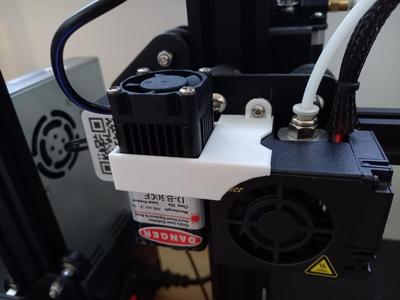 Ender 3 laser module holder