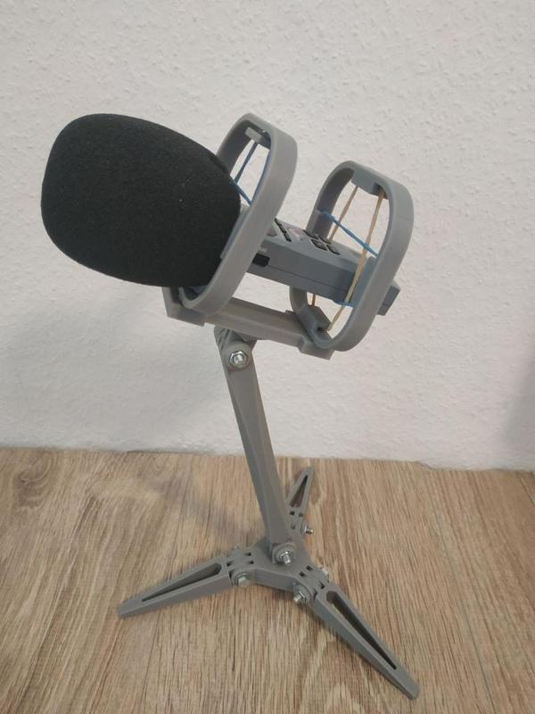 Zoom H1 H1n holder for modular mounting system (Shock Mount)