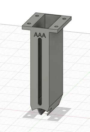 Hanging Battery Holder (Magazine)